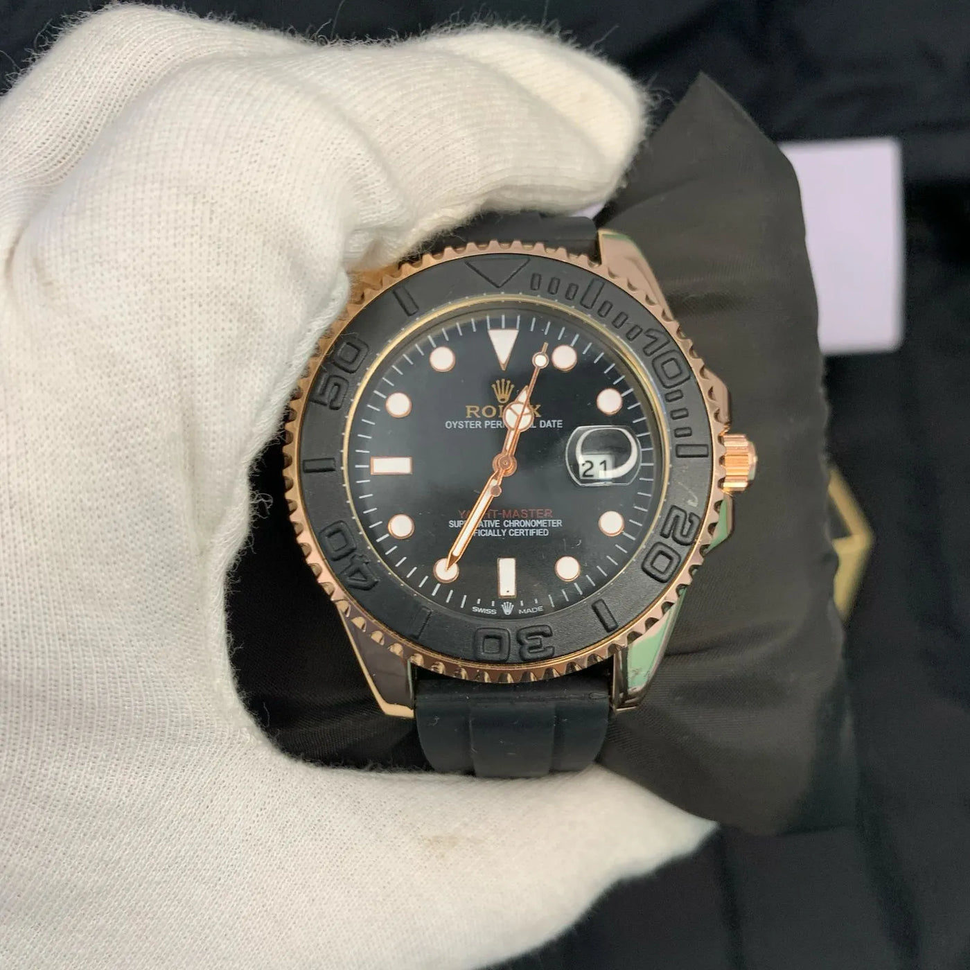 Rolex Yatch Master Silicon Strap