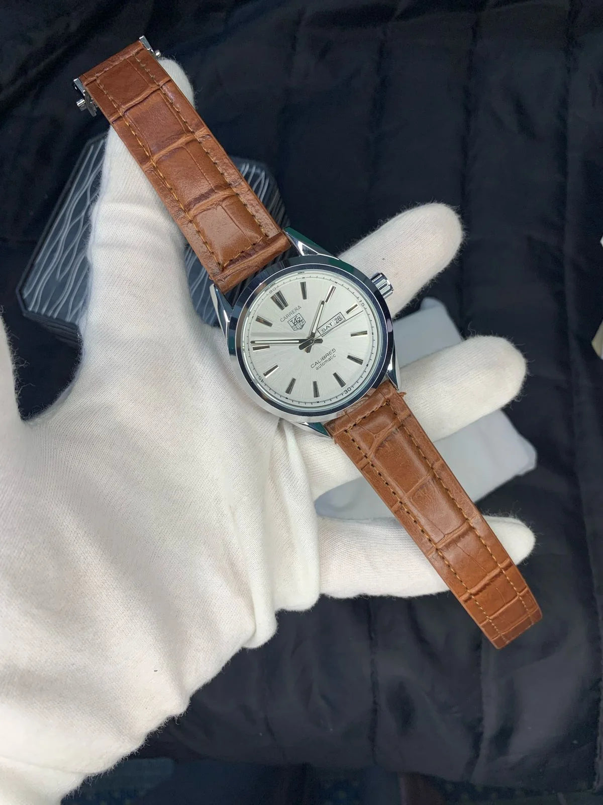 Tag Heuer Carrera Caliber 5 White Dial