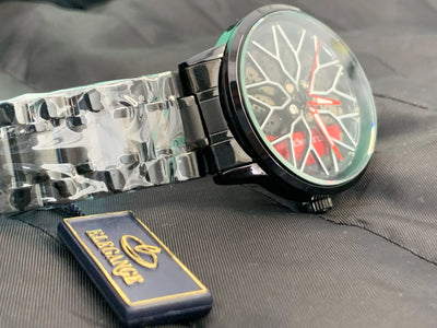 Luxury Elegance Spinning Wheel Watch