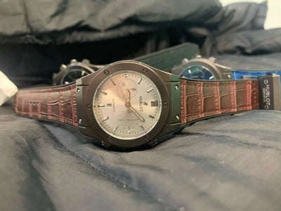 🕰️ Hublot Heritage Chrono Style – Classic Brown Edition
